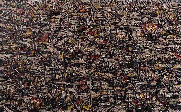 Bir gezginin ögleden sonrasi, tuval üzeri akril boya,150x250 cm,2016 